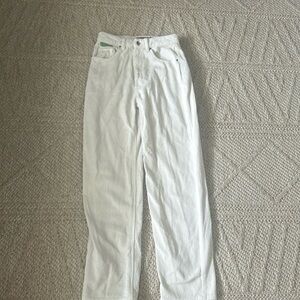 Empyre women’s white corduroy pants size 0 color white